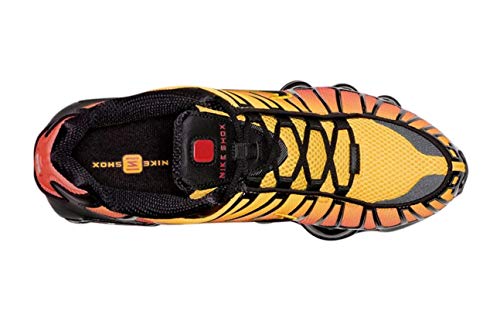 Nike Shox TL - Black / Black Amarillo / University Red3