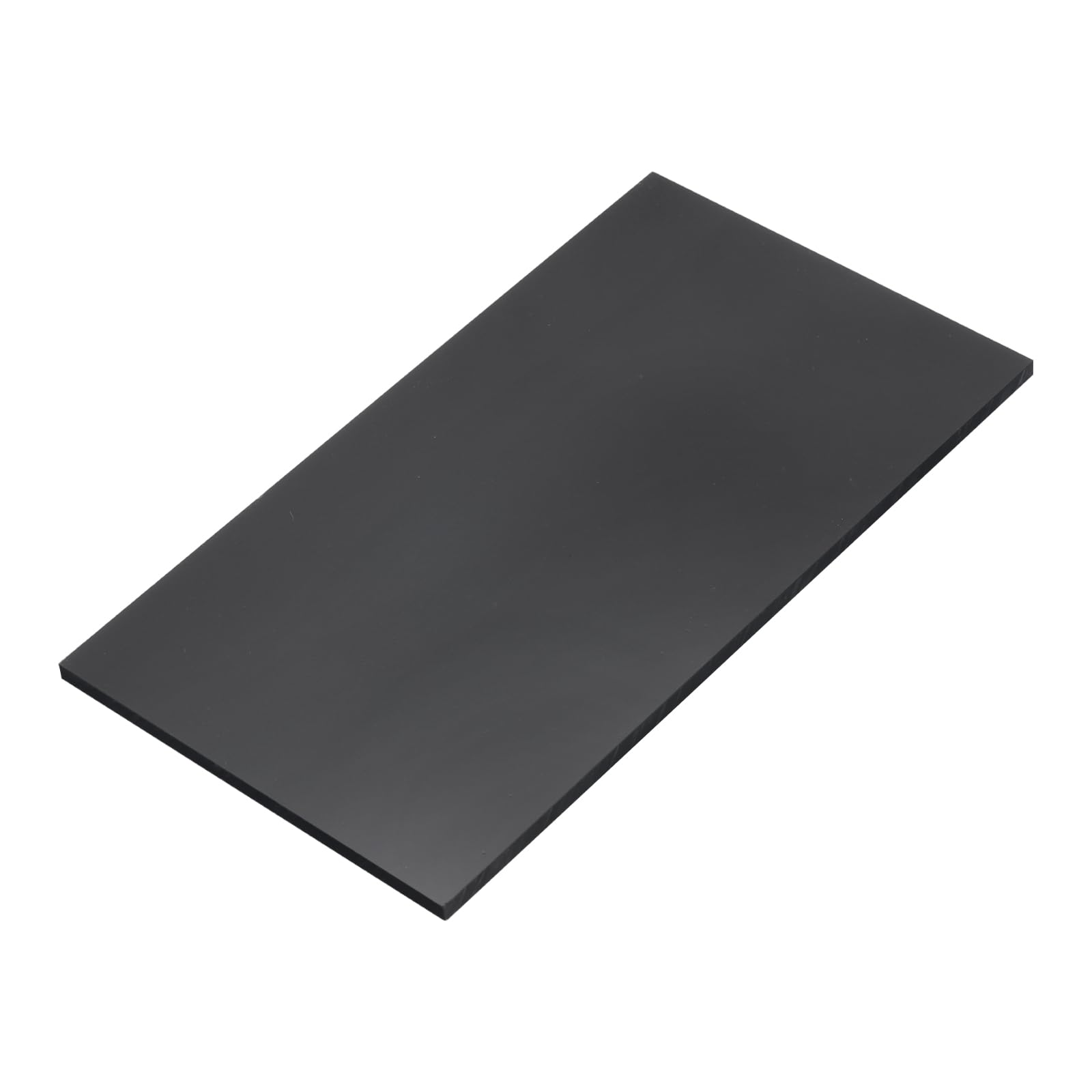 MECCANIXITY Black ABS Plastic Sheet 7 x 4 x 0.16 Inch for Building Model, DIY Crafts, Panel, Pack of 1 Pcs