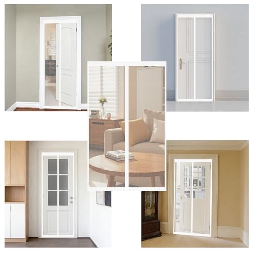 Moustiquaire sans perçage pour bloquer les insectes de grande porte - 3