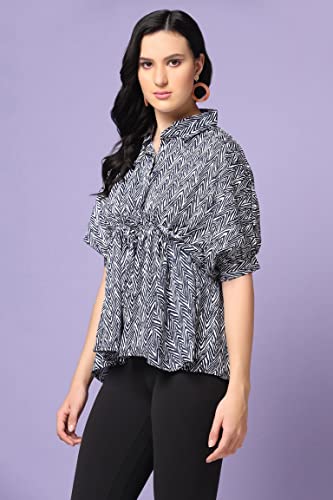 Image of Leriya Fashion Women Rayon T Shirt | Casual Loose Fit | Oversized T Shirt