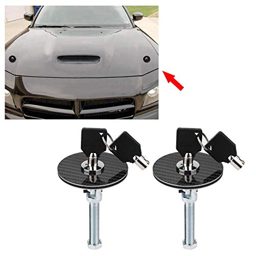 Conjunto Universal de Trava de capô de Motor de Carro, Kit de Pinos de Chave de Trava de capô de Mot