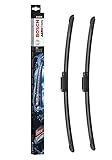 Extrem geräuscharmes Wischen Bosch Scheibenwischer Aerotwin A934S, Länge: 555mm/555mm – Set für Frontscheibe