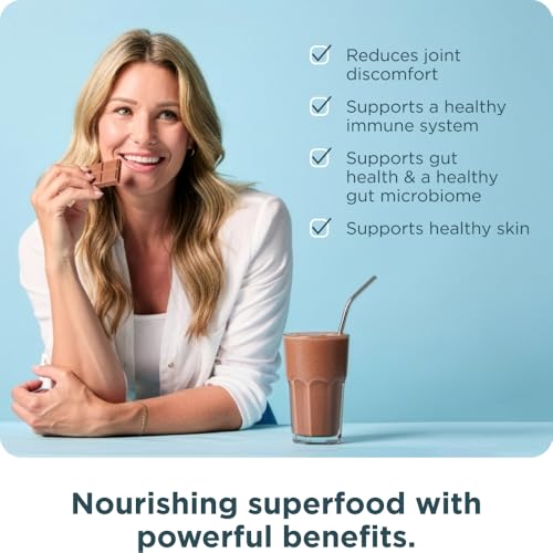 Image of Ancient Nutrition Grass Fed, Bone Broth Protein Powder, 20g Protein, Hydrolyzed Collagen Peptides, Keto & Paleo Friendly, Supports Joint, Gut Health, Chocolate, 15 Servings