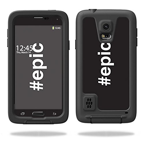 MightySkins Skin Compatible with LifeProof Samsung Galaxy S5 fre Case – Epic | Protective, Durable, and Unique Vinyl Decal wrap Cover | Easy to Apply, Remove, and Change Styles | Made in The USA