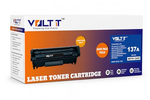 Image of Laser Toner Cartridge 137A Compatible with LaserJet Series M208Dw, M232Dwc, M233Dw, M233Sdw, M233Sdn Black Printer (VTC - 137A)