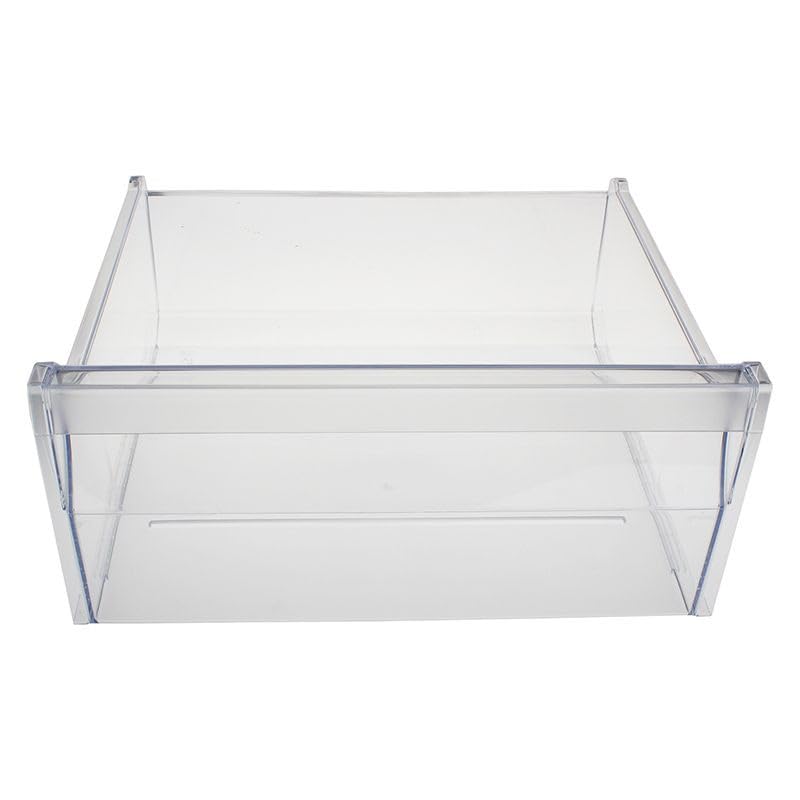 Bac à legumes d'origine (43,8 x 39,4 x 19,6 cm) pour réfrigérateur, congélateur Whirlpool, Bauknecht, IKEA, Ignis, Smeg, Laden - 481010596931