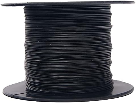 hun Twist Ties,Reusable Flexible Garden Twine for Plants ,Heavy Duty Plant Ties (Black, 656 feet)