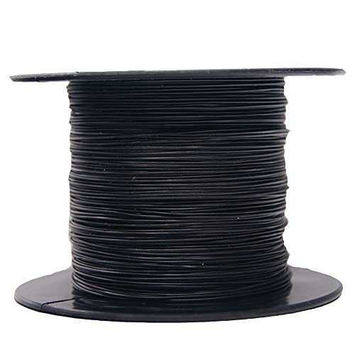 Hun Twist Ties,Reusable Flexible Garden Twine For Plants ,Heavy Duty Plant Ties (Black, 656 Feet) #TOP3