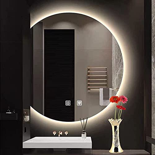 ◆LEDライト付きオーバル型壁掛け鏡◆カワジュン◆O-2505IN21◆ MIRROR COLLECTION | KAWAJUN Global Hardware