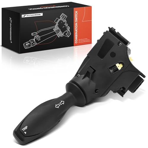 A-Premium Turn Signal Switch, Multifunction Switch Lever Compatible with Ford Fiesta 2011-2019