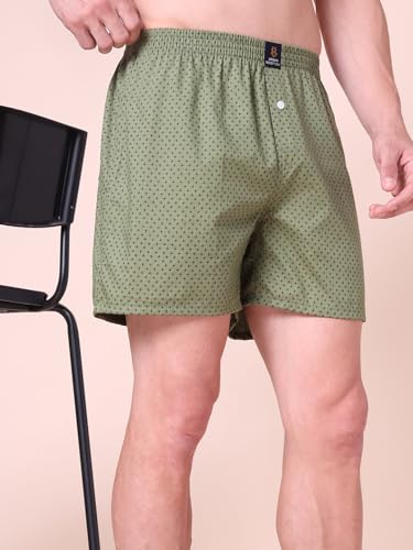 Image of Urban Scottish Men's Boxer Pants 100% Cotton Material with A Stylish Print Soft and Stretchy Elastic Waist Band Dynamic Movement and Hardwearing Stitching Breathable with A Gentle Snug Fit