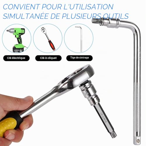 Kit douille à choc 40 pièces pour équiper votre garage à la maison - 6