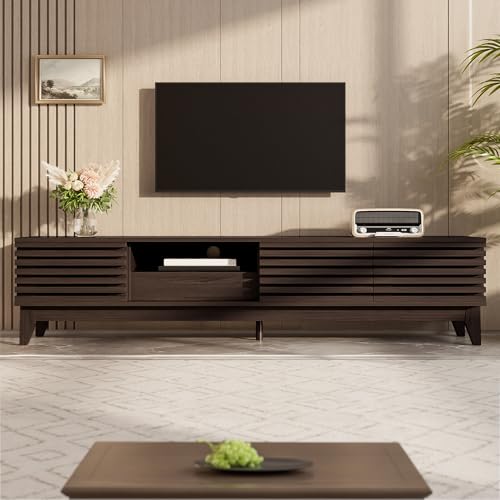 Rosebibi Mueble de TV con un cajón y tres