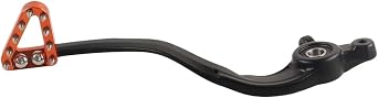 Motorcycle Rear Foot Brake Lever Pedal Compatible With EXC SX SXF XC XCF XCW EXCF XCFW 300 125 200 250 350 400 450 EX EC MC FOrange