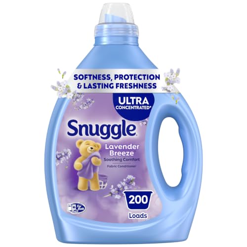 Snuggle Fabric Softener Liquid, Ultra Concentrated, 80oz, 188 Loads