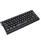 NON LATENCE : Le clavier sans fil triple mode prend en charge le retournement de 25 touches, garantissant ainsi l'absence d'erreur lorsque plusieurs touches sont enfoncées simultanément, ce qui est indispensable pour les jeux, et les mouvements combinés sont fluides sans aucune touche cassée.Le meilleur choix pour le travail, sans décalage ni retard dans la saisie multi-tâches, maximisant l'efficacité