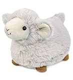 DolliBu White Sheep Plush Toy - Super Soft Sheep Stuffed Animal for Girls and Boys, Cute and Cuddly Farm Stuffed Animal, Realistic Stuffed Sheep Plush Gift, Decor for Baby, Kids, Adults - 11.5 Inches