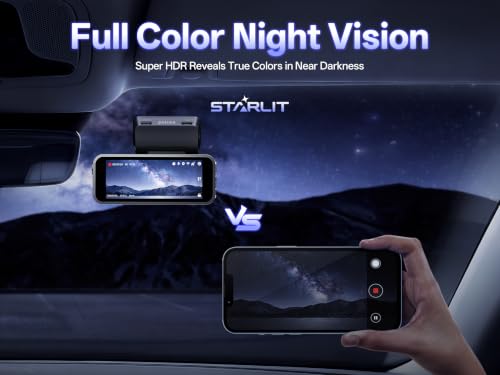 Pelsee S1 Pro Dual Native 4K Front & 4K Rear Dash Cam w/ GPS & 128GB mSD - image 4