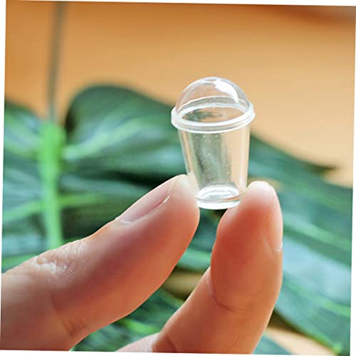 Gadpiparty 15 Conjuntos De Mini Copos De Chá De Leite Vazios Brinquedos De Bolha Micro Brinquedos De