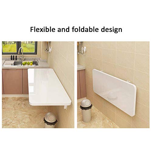 Table murale rabattable pour optimiser les petits espaces de cuisine - 8