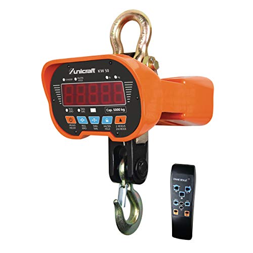 UNICRAFT 6171405 Unicraft KW Serie Modell KW 50 Kranwaage, 585 x 230 mm, Hubkapazität 5 T.