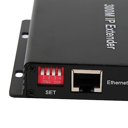 Receptor Transmissor Ip, 1 para Muitos Plug and Play Hd Multimídia Interface Hd Ip Extensor 300m par