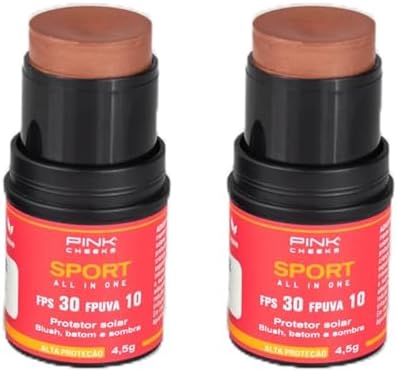 Combo de 2 Blushes All in One Multifuncional (Blush, Batom e Somb...