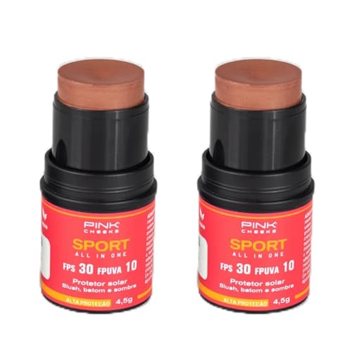 Combo de 2 Blushes All in One Multifuncional (Blush, Batom e Somb...