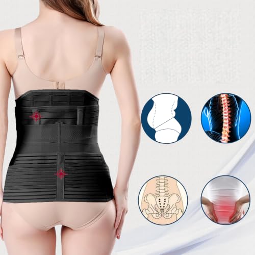 Image of ChongErfei 3 in 1 Waist Cincher (XL /Plus Size, Black)