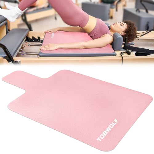 TOBWOLF Non-Slip Pilates Reformer Mat Towel, Sweat-Wicking Pilates Mat by TOBWOLF - Used condition - Image 9