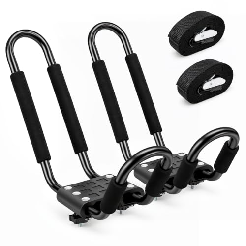 Forluck Kayak Roof Rack J-Bar Carrier