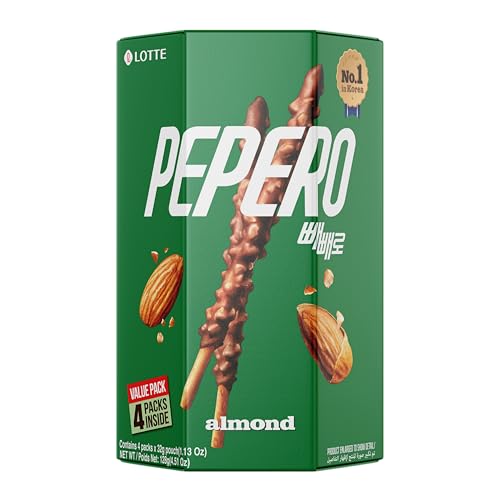 Lotte Pepero Almond & Chocolate 128g