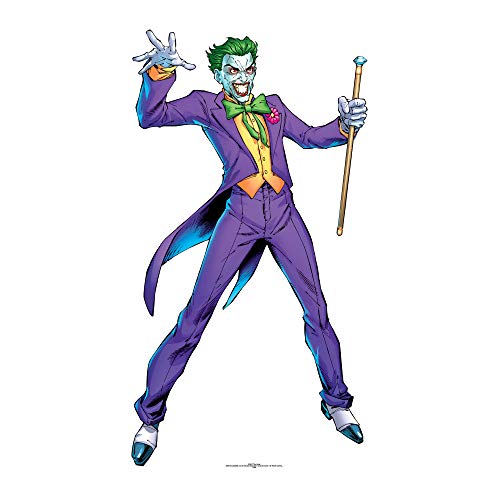 Image of STAR CUTOUTS SC847 Joker DC Comics Cardboard Cut Out