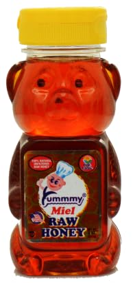 Yummmy Raw Honey 8 Oz Kosher Certificada miniatura 1