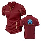 FonctionnalitéS Du T-Shirt Imprimé : Ce Polo D'EntraîNement à Manches Courtes Pour Homme Est Doté D'Un Petit Col Montant Qui Rehausse Le DéColleté. Il Est éGalement Doté D'Une Poche DéCorative Pour Ranger De Petits Objets