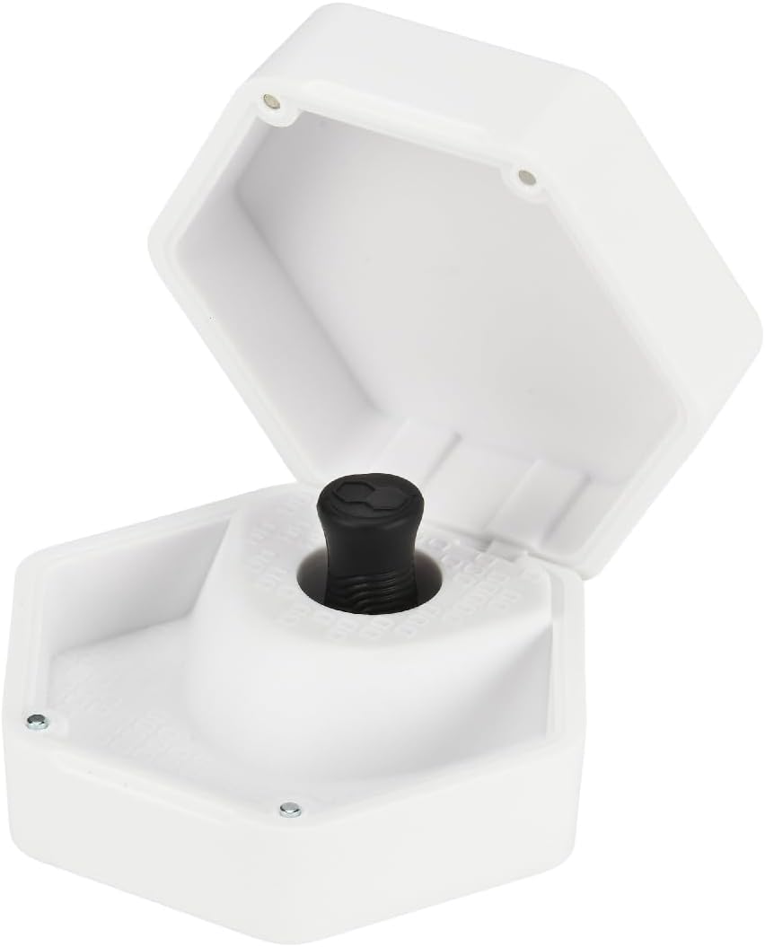 Breathing Travel Case and Magnetic Refill Applicator - Small Travel Case for Intake Nasal Strips, Holds Up to 5 Tab Sets and 1 Band, Compact On-the-Go Case for Snoring Solution