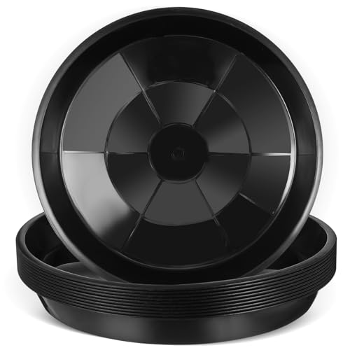 ibasenice 10pièces Plateaux pour Pots De Fleurs Bacs à Bonsaï Palettes Supports De Base pour Jardinières Lot