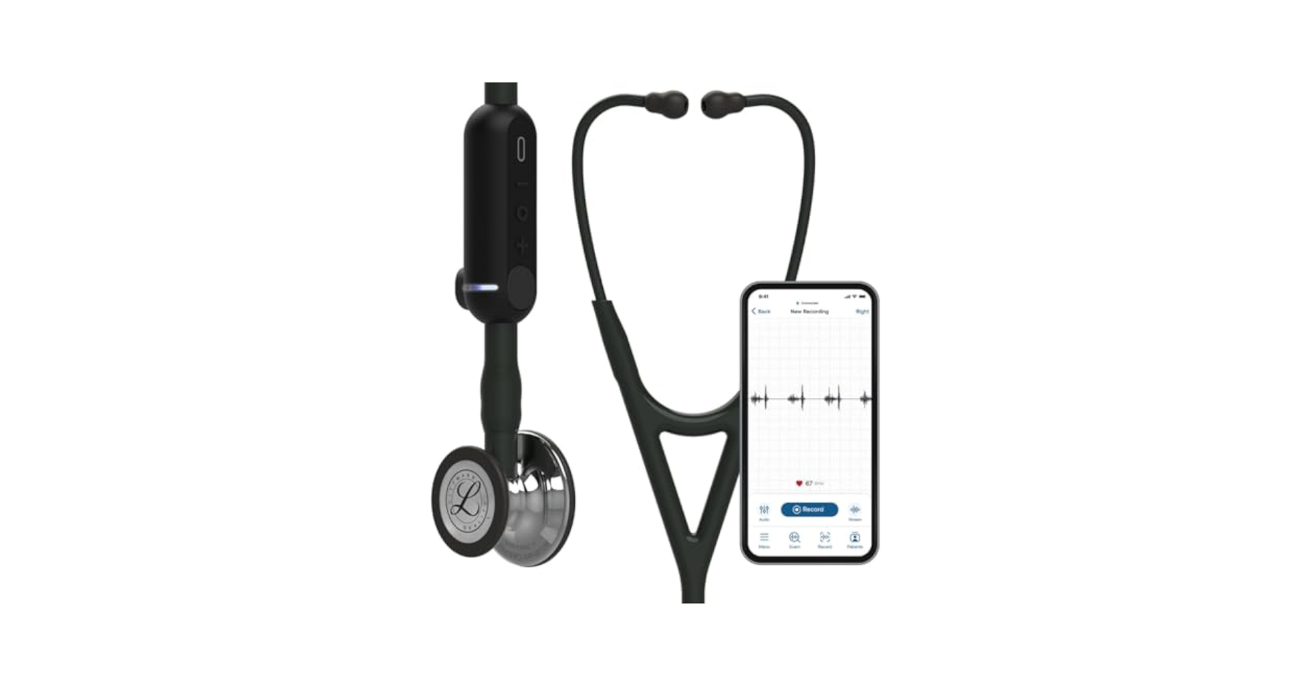 リットマン コア ステソスコープ ブラック　3M eko Eko Health | 3M™ Littmann® CORE Digital Stethoscope