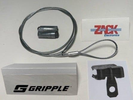GRIPPLE® Express Type with GCB1016 No.2 Beam Clip, 10 feet Long, Sold 10/ Zack Bag