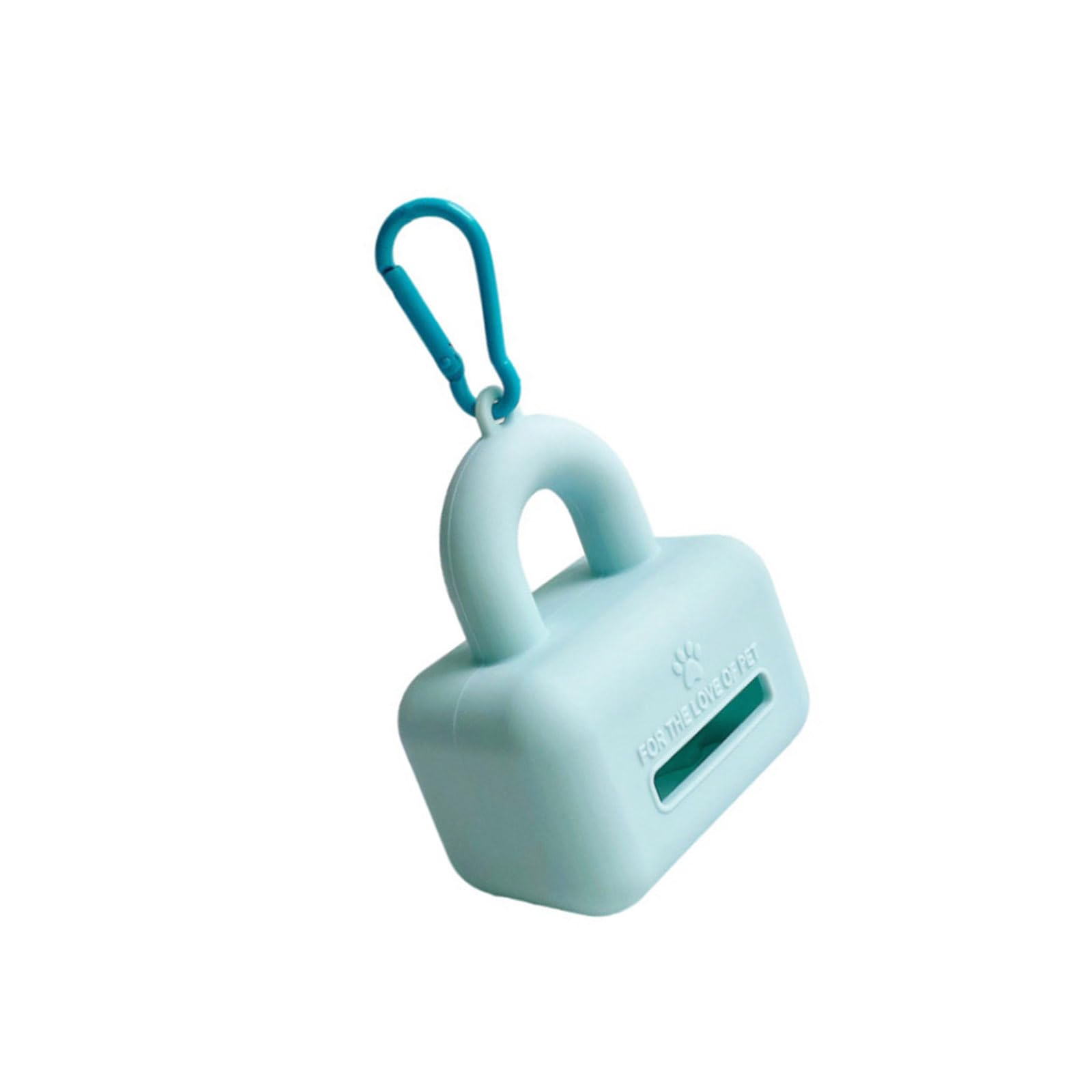 Pet Poop Bag Dispenser for Dog Owners Outdoor Walking Garbage Bag Pet Walking Supplies Dog Leash Waste Carriers