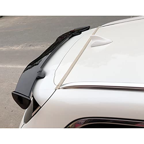 ZJCLPL Coche AleróN Trasero Abs para H-yundai Veloster 2012 2013 2014 2015 2016,AleróN De Tapa De Maletero, AleróN De Techo Trasero, Accesorios De ModificacióN De Coche(Negro Brillante) Cover