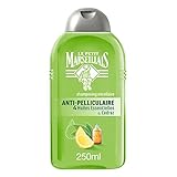 Le Petit Marseillais - Shampooing Antipelliculaire Cheveux Gras 4 Huiles Essentielles et Cédrat - Flacon 250 ml