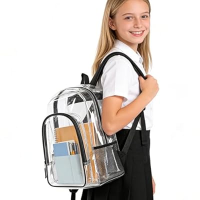 Clear Backpack Heavy Duty - 16x12x6 in Large Ecuador | Ubuy Clear Backpack Heavy Duty - 16x12x6 in Large Ecuador | Ubuy