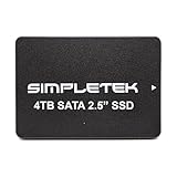 SIMPLETEK - Interne SSD 4TB SATA III 2,5' - Hochleistungs-Solid-State-Laufwerk für PC, Laptop, Server und Überwachungssysteme