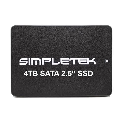 SSD interne 4 To SATA III pour PC portable de montage vidéo et gaming