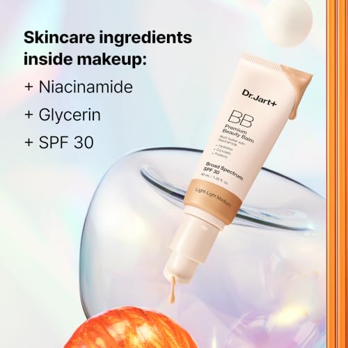 Image of Dr.Jart+ Premium BB Korean Tinted Moisturizer with SPF 40 and Niacinamide | bb cream |Skin Tint | Korean Makeup, 1.35 Fl Oz
