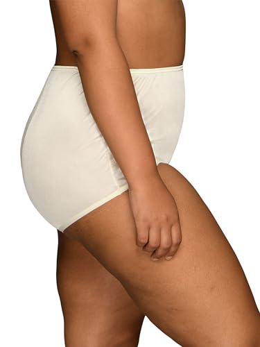 Image of Vanity Fair Women's High Waisted Underwear, Full Coverage Ladies Panties, Perfectly Yours Briefs