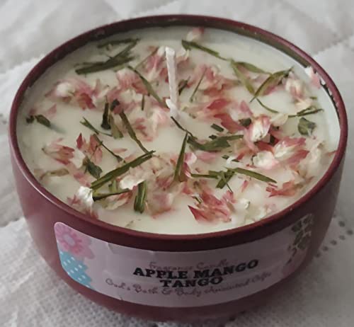 God's Bath & Body Anointed Gifts - Apple Mango Tango - 8oz Metallic tin can with lid