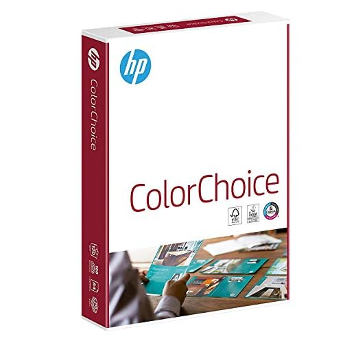 HP Farblaserpapier, Druckerpapier Color-Choice Chp 753: 120 g/m², DIN-A4, 250 Blatt, Extraglatt, weiß