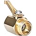 Underhill CV075H Super Heavy Duty Brass Shut Off Valve ¾-Inch Hose Thread